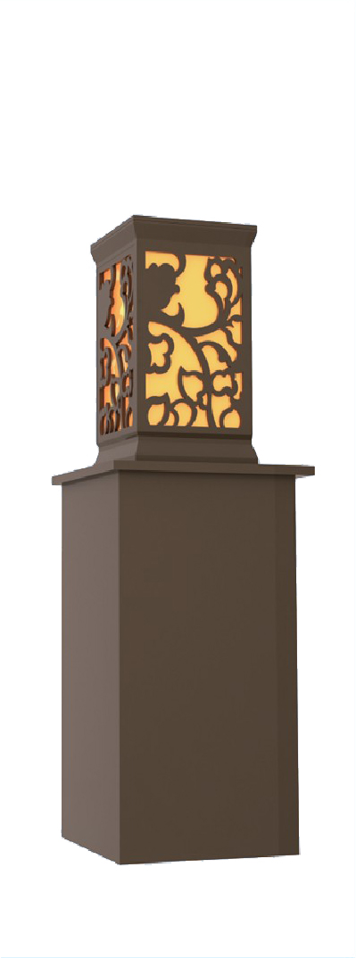 景觀（guān）燈箱型升降柱